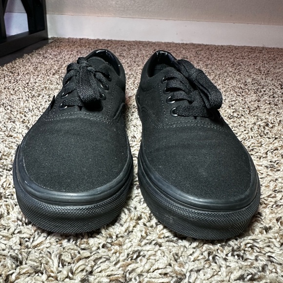 VANS Classic Canvas Skate Shoes Womens Size 7.5 Black 500714 Low Top Sneakers - Picture 4 of 9